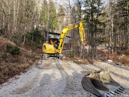 Sanacija mostu v Kamniški Bistrici JP 660727 pri žičnici za Kokrško sedlo (2)